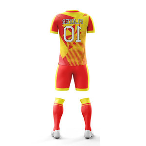 Soccer Uniform Sublimated Design Pattern Sportswear New Arrival Fully Customized Football Suit Rugby <b>Athletic</b> Adult Uniform - Product Image 3