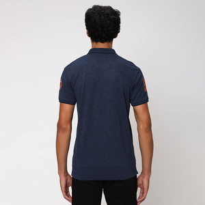 Chemises polo décontractées en polyester pour hommes, nouvelle collection, sublimation, séchage rapide, manches courtes, imprimé uni, vêtements tendance - Product Image 6