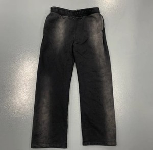 High Quality CustomizationFactory Hem Open Bottom Sweatpants Men Mid Polyester/Cotton Regular Fit Casual Corduroy Drawstring - Product Image 3