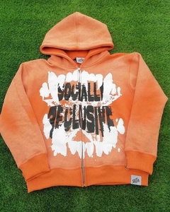 Sudaderas con Capucha para Hombre y Mujer, Personalizadas al por Mayor, con Cierre Completo, Color Sólido, para Invierno, de Alta Calidad y Transpirables, ODM OEM - Product Image 1