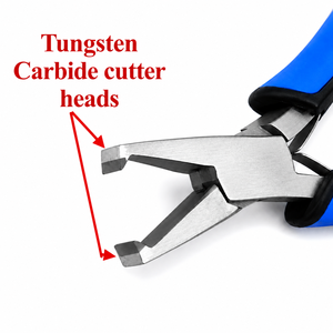 Front End Nipper Cutter with <b>Tungsten</b> <b>Carbide</b> Jaws ERGONOMIC Handles Precision Wire Cutting Tool ZetomedPro - Product Image 3