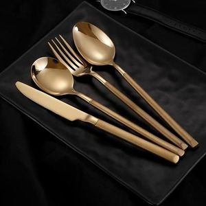 Ensemble de couverts en métal de qualité restaurant, durables et robustes, idéal pour une utilisation commerciale, hôtels, restauration - Product Image 5