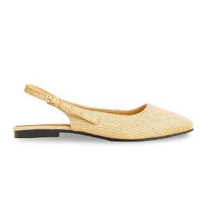 Mujer Golden WN5275 Flats con diseño de espalda abierta - Product Image 3