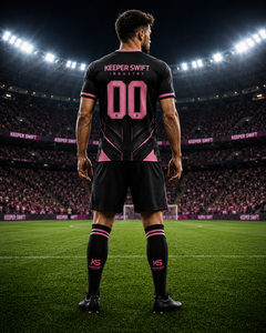 Conjunto de Uniforme de Fútbol Personalizado con Impresión por Transferencia de Calor, 100% Poliéster Transpirable, Pantalón Corto, Uniforme de Fútbol OEM ODM, Ropa Deportiva para Equipos - Product Image 3