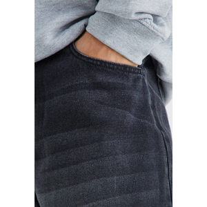 Ripped Solid Color Men's Trouser Street Baggy Style Hip Hop Men's <b>Jeans</b> Pant For Sale Custom Logo Hot Sale Men's Flared <b>Jeans</b> - Product Image 3