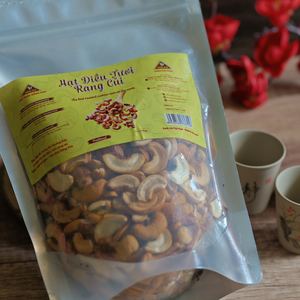 Oferta Especial: Nueces de Anacardo Tostadas Orgánicas de Vietnam, Mitades, 500g, Bolsa con Cierre, 99% de Anacardo, 1% de Sal, Marca Dong Phu, Precio de Fábrica, 12 Meses de Duración - Product Image 1