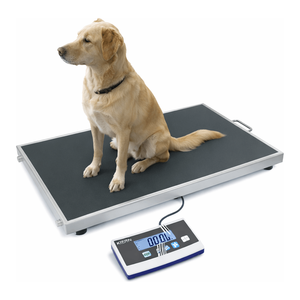 Balance vétérinaire Kern EOS, capacité 150 kg, plateforme en acier inoxydable pour animaux de grande taille - Product Image 1