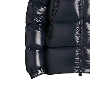 Veste d'hiver matelassée pour homme de haute qualité, nouvelle tendance, avec col montant, tissu en toile, logo sur le devant - Fabriqué au Pakistan - Product Image 1
