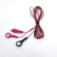 Câblage électronique automobile 18 20 22 24 26 AWG RCA Mâle vers Femelle à bouton-pression, faisceau de câblage de test en Y pour basse tension