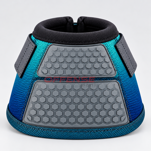 Protège-tibias équestres durables avec options personnalisables, en nylon et caoutchouc, ajustement sécurisé pour un mouvement confortable - Product Image 6