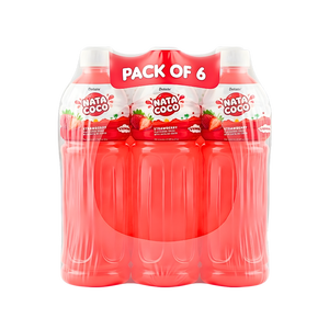 Meilleur prix OEM/ODM Marque privée Jus de fruits fraise avec nata de coco Eau potable pour enfants Sans sucre ajouté - Product Image 4