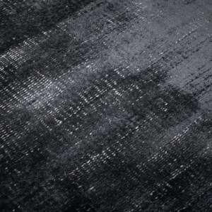 Tapis moderne de designer tissé à la main, à boucles coupées, gris anthracite et noir, motif abstrait, pour salon, chambre à coucher, décoration intérieure de luxe - Product Image 4