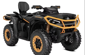 LA MEJOR OFERTA PARA EL Vehículo Utilitario ATV MAX 6x6 Negro y Amarillo para Conducción en Granjas y Senderos, NUEVO ORIGINAL - Product Image 3