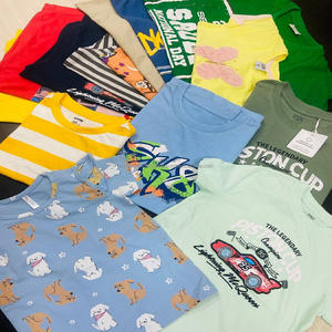 Vêtements en gros pour enfants et adolescents, styles variés, de 2 à 10 ans, T-shirts d'été en coton tendance, lots de hauts pour enfants - Product Image 4