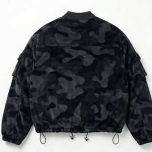 Veste tactique en toile camouflage pour homme, été, multi-poches, streetwear, bomber, mode outdoor, MALUZA INDUSTRIES - Product Image 2