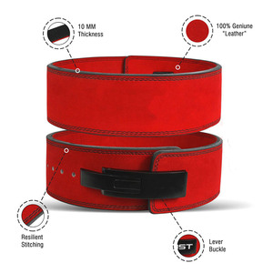 Cinturón de Levantamiento de Pesas de Cuero con Logotipo Personalizado para Hombres y Mujeres, Proveedor de Cinturones de Powerlifting para Gimnasio - Product Image 4