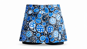 Pickleball custom print skort summer Elastic Waist vibrant design Athletic Shorts With Pockets All Seasons Sport Wear OE - Product Image 3