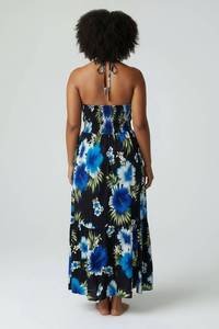 Modern Floral lavalava Rayon Eco-Friendly Breathable <b>Loose</b> Natural Washable Summer <b>Dress</b> - Product Image 3