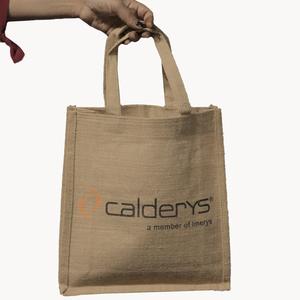 Bolsa de Yute Ecológica Impresa, 100% Algodón Orgánico, Bolsa de Yute para Compras, Fabricante en India - Product Image 3