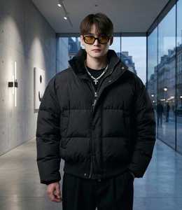 Thermal Quilted Puffer <b>Jacket</b> <b>Lightweight</b> Insulated Outerwear for Comfortable Seasonal Wear - Product Image 3