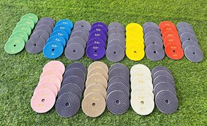 Disco de Pulido de Diamante de Goma de 4 Pulgadas (100 mm) KA+ de 3.5 mm, Multi-Grano para Pulir Pisos de Concreto, Mármol y Granito - Product Image 5