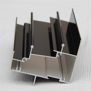 Perfil de Extrusión de Aleación de Aluminio Serie 6000 Negro Mate, Forma Cuadrada, Modelo TD99 para Ventanas Abatibles de Alta Gama - Product Image 3