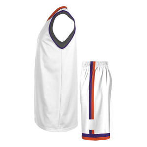 Uniforme de basket-ball personnalisé de haute qualité avec logo, sublimation, taille plus, respirant, pour hommes et femmes - Product Image 5