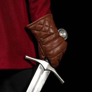 Gants de lutte avec épée en cuir rembourrés, vente en gros, gants de lutte avec épée en cuir personnalisés pour hommes - Product Image 5