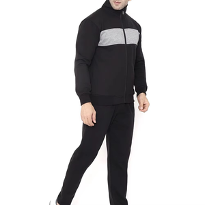 Contrast Color Panel Design Made Stand Collar Men's Tracksuits Latest Edition Hot Selling Bulk Order Premium Sale <b>Track</b> <b>Suit</b> Men - Product Image 1