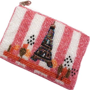 Monedero Bordado Lavable Personalizable al por Mayor, Bolsa de Monedas de Cuentas de Semillas de Diseño para Amantes de la Moda, Promocional - Product Image 4