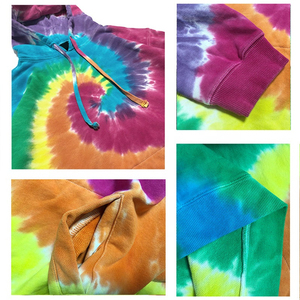 เสื้อฮู้ดดี้คุณภาพสูงแบบย้อมสีตามสั่ง พร้อมไซส์ใหญ่พิเศษตั้งแต่ XS ถึง 6XL ผ้ากันหด ใส่ได้ในฤดูหนาว มีฮู้ด คอปกแบบพื้นฐาน ผลิตจากผ้าฝ้ายผสม - Product Image 2