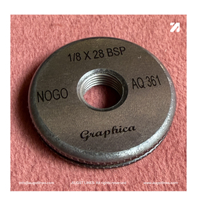 Calibrador de Roscas BSP del Fabricante | Anillo de Rosca para Tubería Paralela Estándar Británico BSP | Calibrador de Anillos Cónicos BSPT | Herramientas de Medición y Calibración - Product Image 6