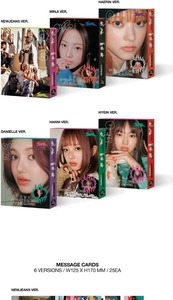 NewJeans OMG 1er Álbum Sencillo Versión Tarjeta Mensaje Kpop CD Photobook Set de Pegatinas y Photocards Idioma Coreano Para Todas las Edades - Product Image 3