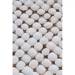 <b>Cube</b> Shape Dot Pattern Stools Mother of Pearl Handcrafted Mosaic Small Side <b>Table</b> For Living Room Bedroom Decor Use - Product Image 3