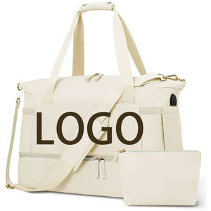 กระเป๋าเดินทางกีฬาแบบกันน้ำ พร้อมช่องเสียบ USB สำหรับชาร์จไฟ  วัสดุโพลีเอสเตอร์อ็อกซ์ฟอร์ด  สำหรับตั้งแคมป์ เดินป่า ออกกำลังกาย ฟิตเนส พักผ่อน  รับสกรีนโลโก้ - Product Image 1