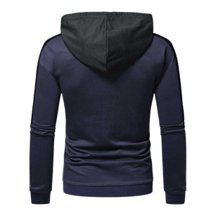 Sweat à capuche décontracté pour homme, 100 % coton épais, brodé, en molleton, de haute qualité, avec cordon de serrage, idéal pour l'extérieur, personnalisable, vente en gros - Product Image 5