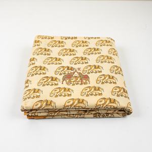 Tela de algodón estampada a mano con diseño de elefantes para ropa infantil y decoración del hogar - Product Image 4