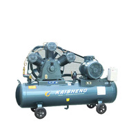 Compresseur à piston Kaisheng&Kaishan 1,2 m³/min 30 bars 15 kW refroidi par air portable pour l'industrie animale, la fabrication, le moulage et l'embouteillage