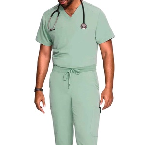 Uniforme Médico de Alta Calidad, Antibacteriano y Ligero, Ropa Clínica para Personal Médico, Uniforme de Hospital de Tela Premium para Enfermería - Product Image 3