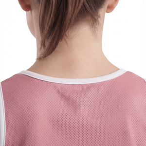 Chalecos de baloncesto de malla para mujer, sin mangas, para entrenamiento deportivo, venta al por mayor, ropa de verano - Product Image 5