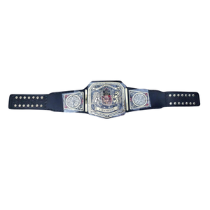 Ceinture de champion de lutte personnalisée de qualité supérieure, finition détaillée, design noir et or pour collectionneurs et événements - Product Image 1