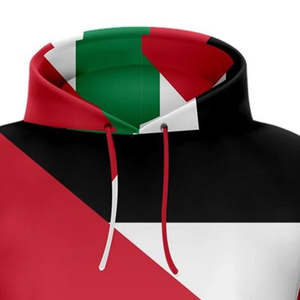 Sudaderas con capucha sublimadas personalizadas de fábrica con tu diseño, ropa urbana con estampado completo para hombre - Product Image 4