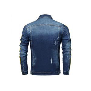 Classic <b>Mens</b> <b>Denim</b> <b>Jacket</b> Comfortable Casual Outerwear for Weekend Trips Road Travel and Leisure Activities Dhaka RMG factory - Product Image 2
