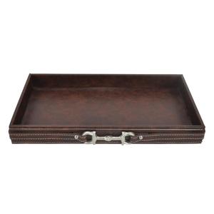 Black Color Leather <b>Tray</b> For Serving Tea Snacks Restaurant Supplies Luxury <b>Breakfast</b> <b>Trays</b> Food Grade Decorative <b>Trays</b> Hot Sell - Product Image 4