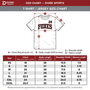 Maillot d'équipe personnalisé en polyester respirant et sublimé pour hommes avec boutons intégraux pour les Yorkville Foxes par Dhirk Sports - Product Image 6