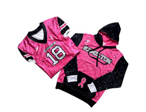 Practice American Football Jersey Men Youth Lightweight Durable Breathable Custom Team Logo Color OEM Wholesale Factory Direct - Product Image 1