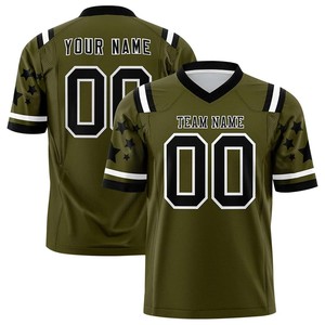Maillot de football américain personnalisé, entièrement sublimé, fabricant pour les équipes scolaires, vêtements de sport pour l'entraînement - Product Image 5