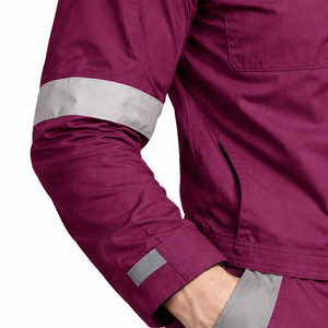 Combinaison de travail en coton pour homme, personnalisée, avec fonction antistatique, pour les travailleurs de chantier, vêtements de protection durables - Product Image 3