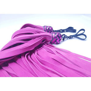 Fouet en cuir PU tressé pour fessées, jouet sexuel pour adultes, fouet SM exotique, jouets de flirt, fouets en cuir diversifiés - Product Image 6