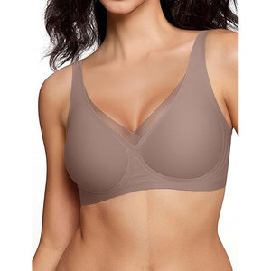 Solid Trader Trendsetter Style Sports Wear Four Way <b>Stretch</b> Lightweight Moisture Management Workout Top Fitness <b>Bra</b> - Product Image 1